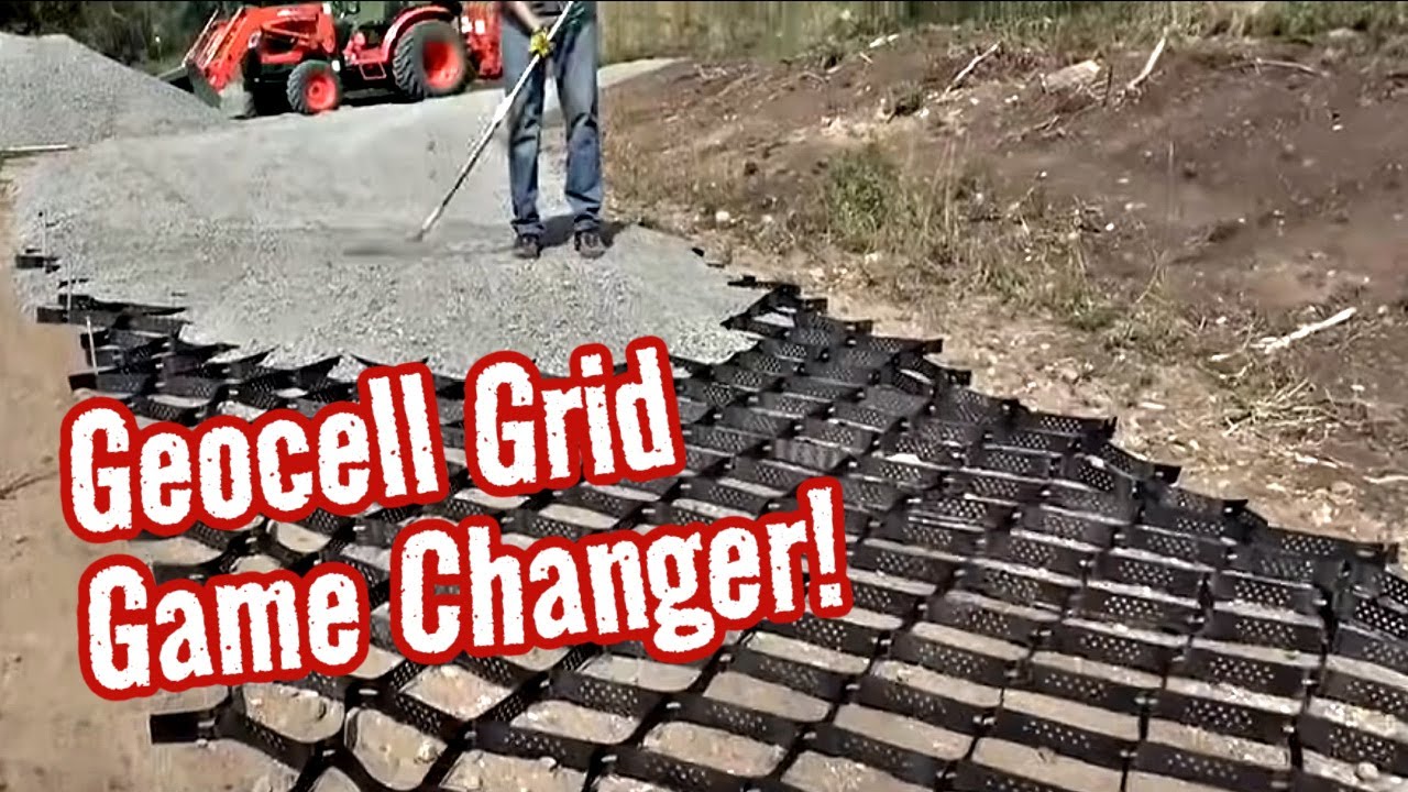 How We Fixed Our Steep Driveway: Gravel & Geocell Grid Install
