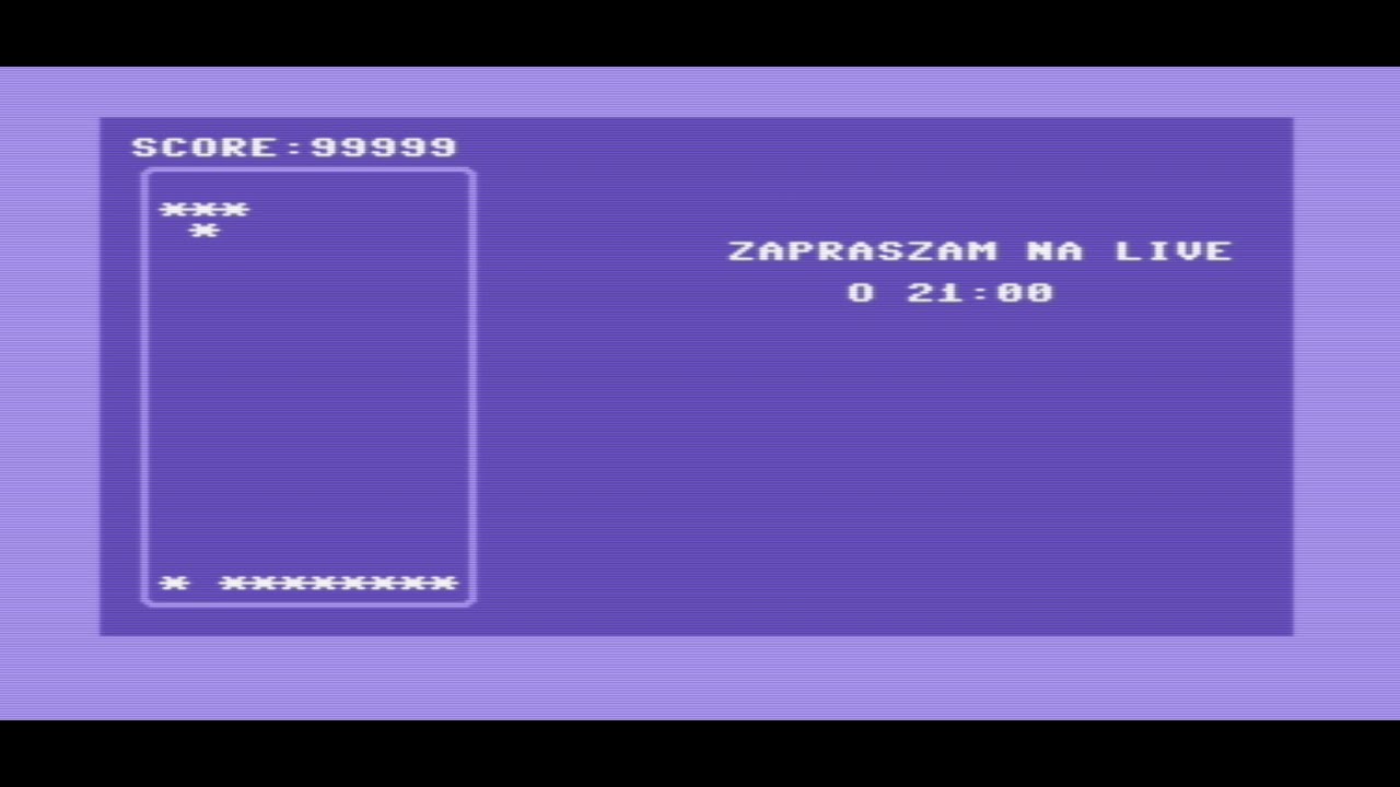 Commodore 64 Basic i Tetris