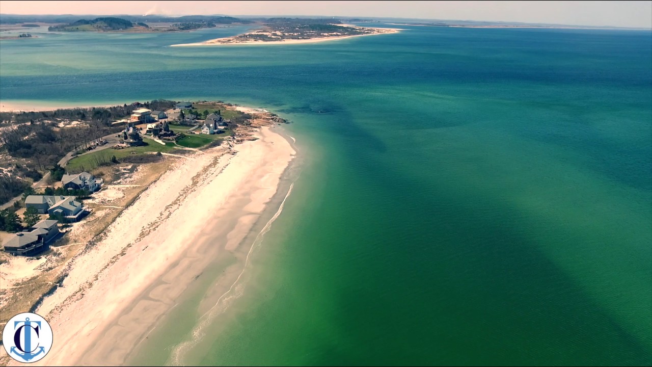 Wingaersheek beach, Gloucester Ma Drone Footage