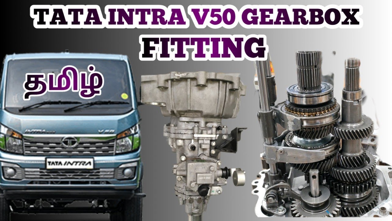 TATA INDIA V50 GEARBOX FITTING 🛠️ #short #engine #gearbox