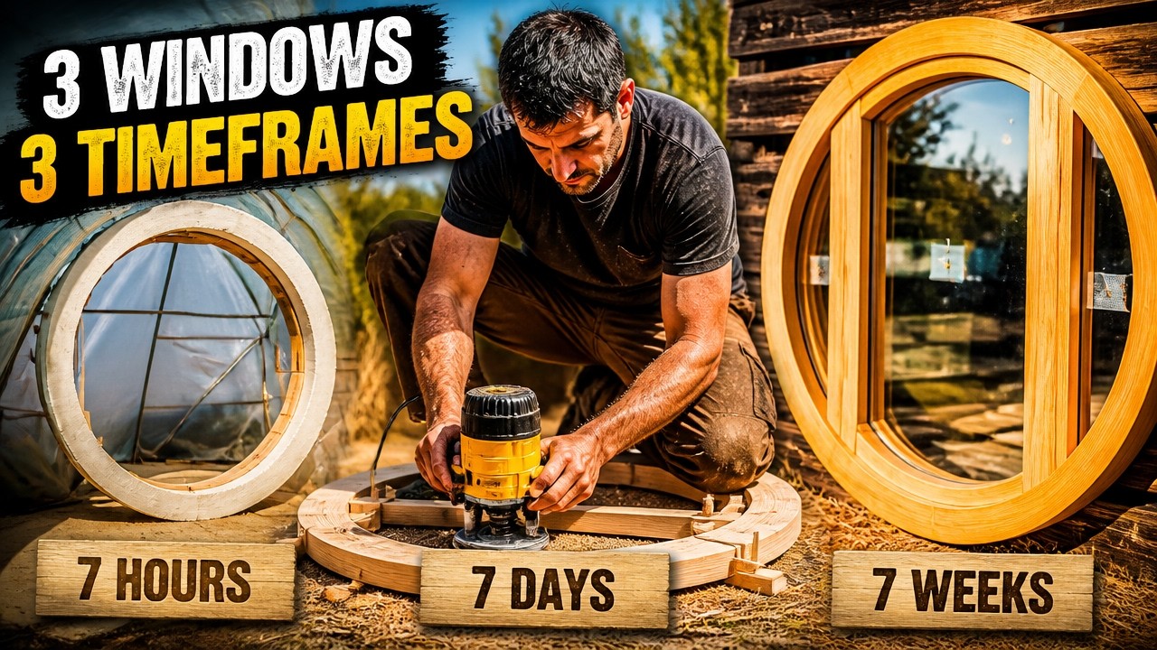 7 Hour, 7 Day, 7 Week - Round Window