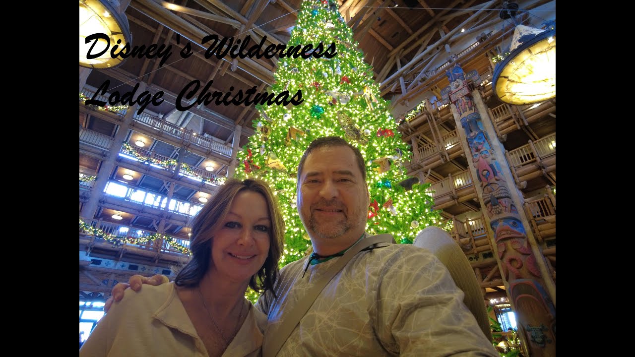 Disney's Wilderness Lodge is the place to be at Christmas time.
