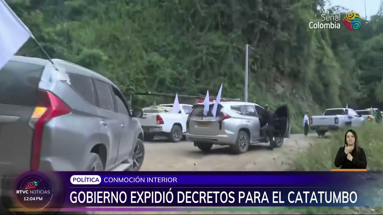 El Gobierno expide 7 decretos en el Catatumbo bajo estado de conmoción interior