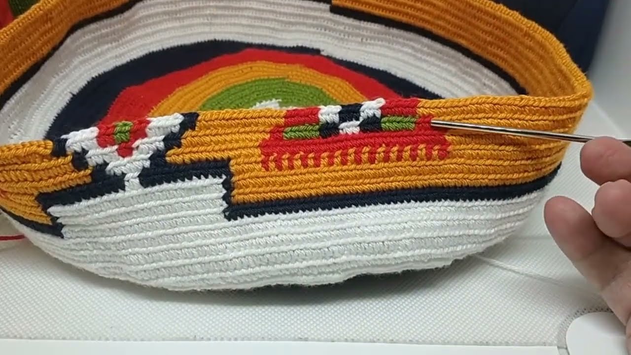 VIDEO 3 MOCHILA ETNICA técnica wayuu