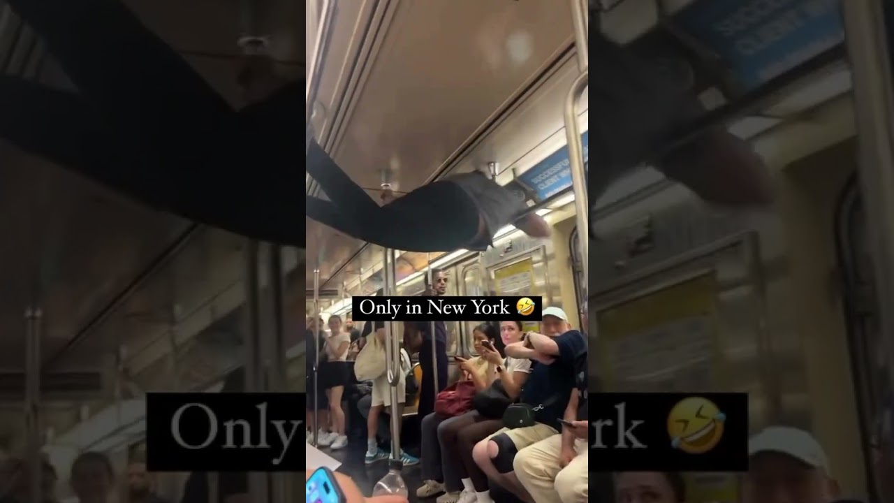 Subway Turned Into A Jungle Gym - You Won't Believe It!