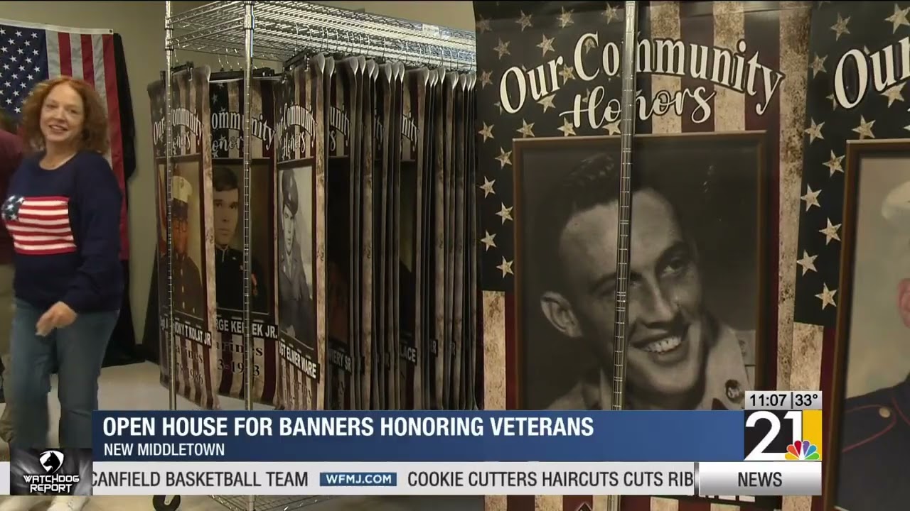День открытых дверей для баннеров в честь ветеранов