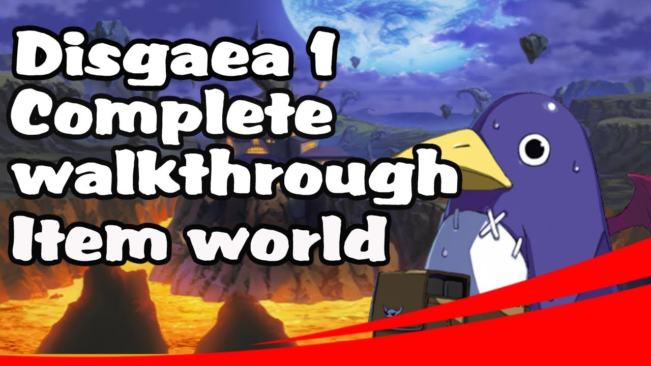 Disgaea 1 complete first time in the item world