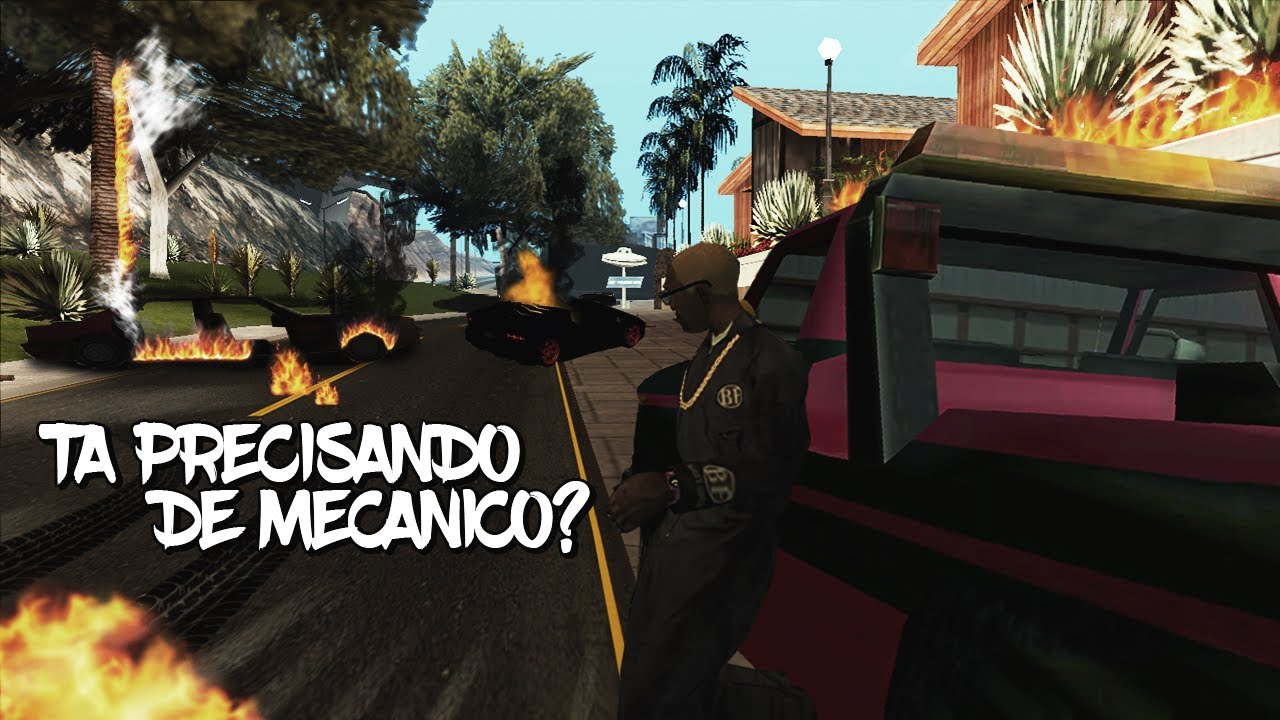 GTA MTA RP - TA PRECISANDO DE UM MECÂNICO AI? kkkjjj