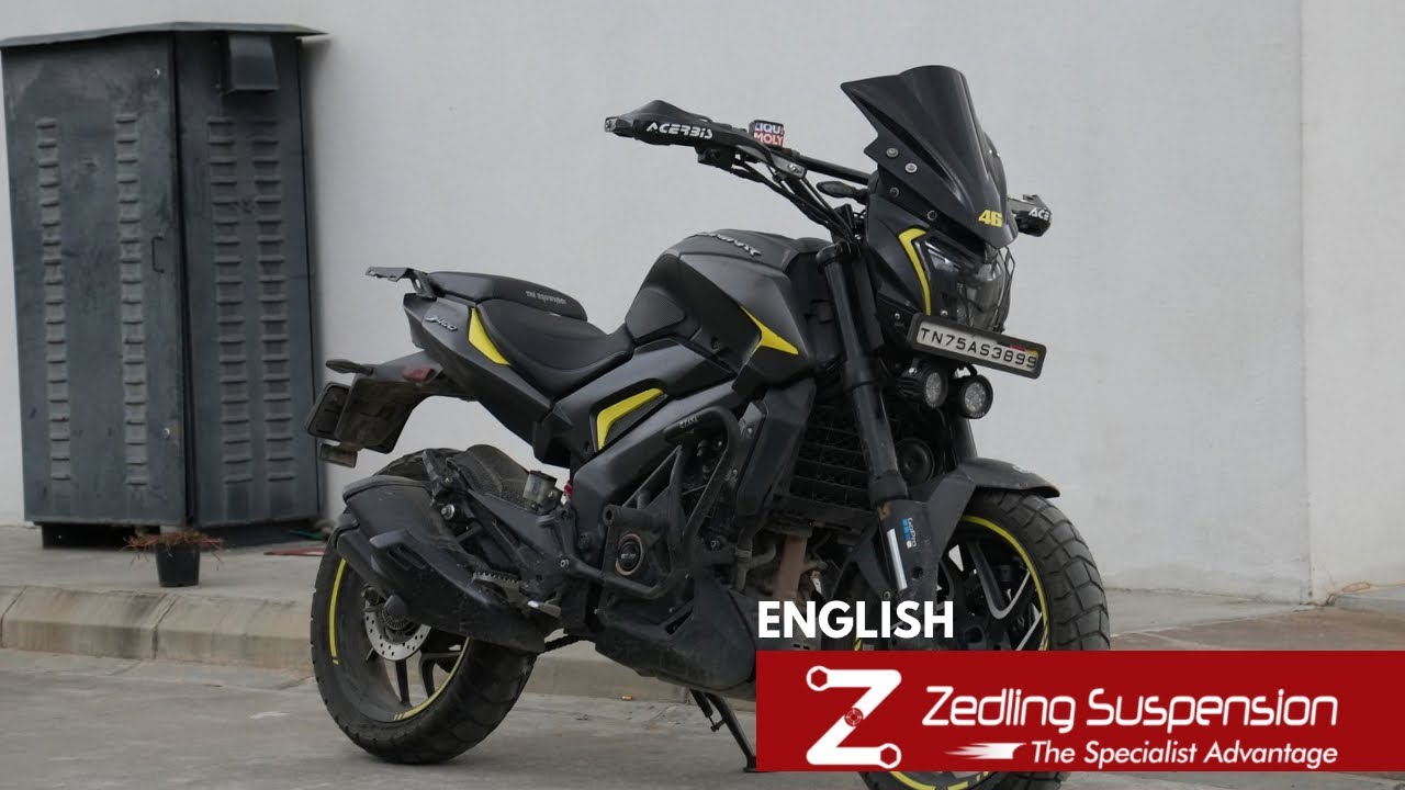 Why Zedling Suspensions?  | Dominar 400 suspension upgrade🤯 - English