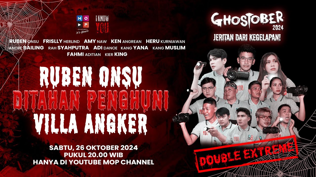 GHOSTOBER 2024: RUBEN ONSU TUMBANG, APA YANG SEBENARNYA TERJADI DENGAN VILLA INI?!