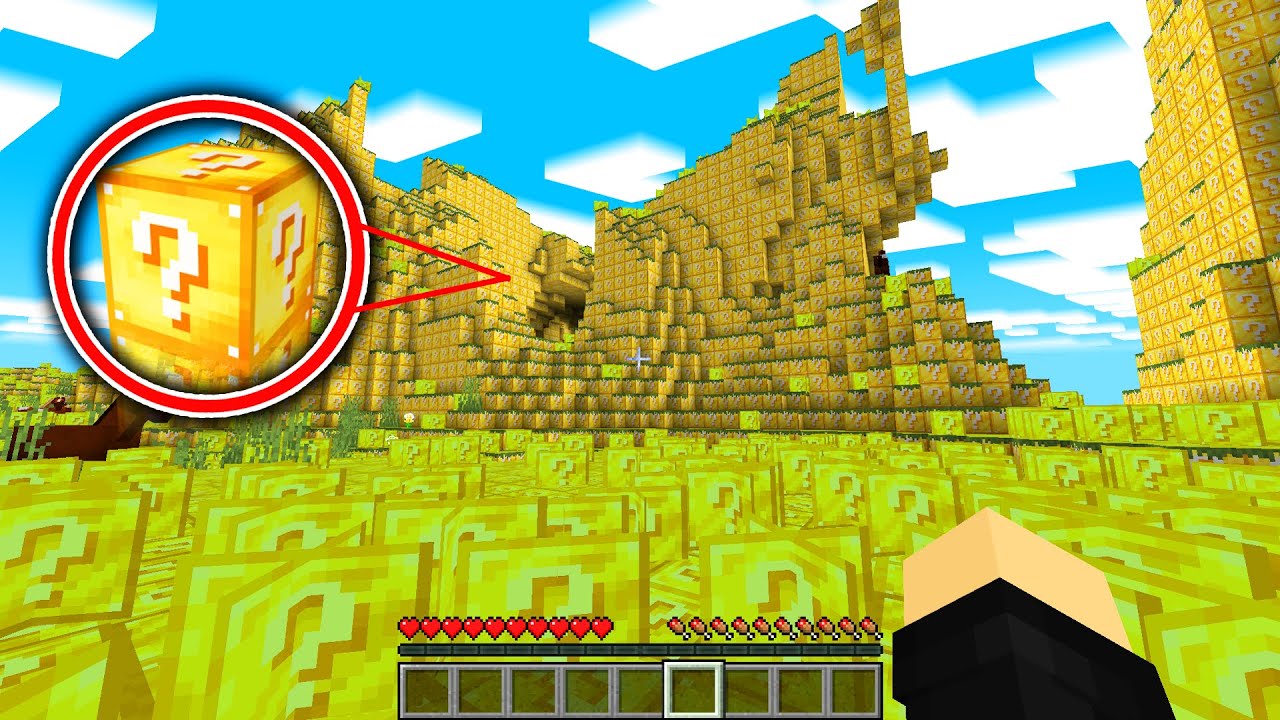 Minecraft Dar Totul Este Lucky Block...