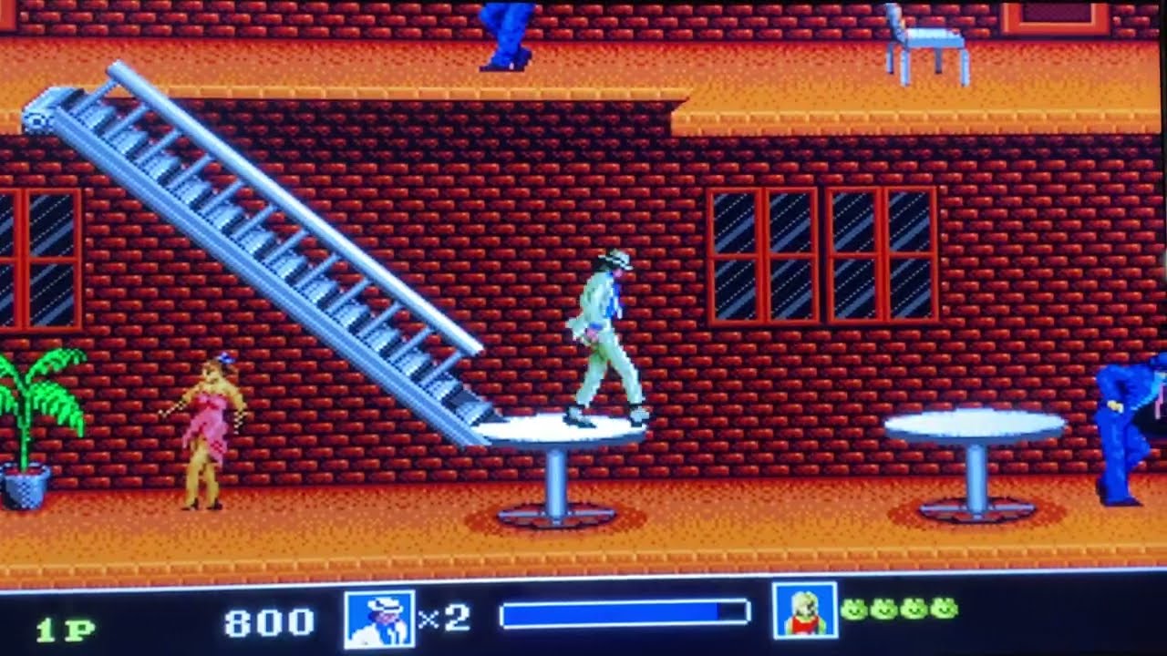 Michael Jackson’s Moonwalker for Sega round 1