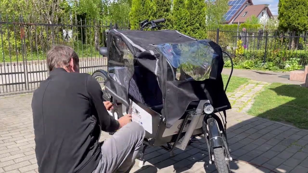 ROWER ELEKTRYCZNY CARGO.ZA DARMO👍część1.
