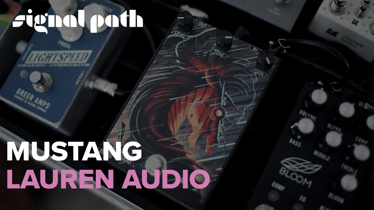 Lauren Audio Mustang | Console Channel Fuzz & Overdrive | Signal Path