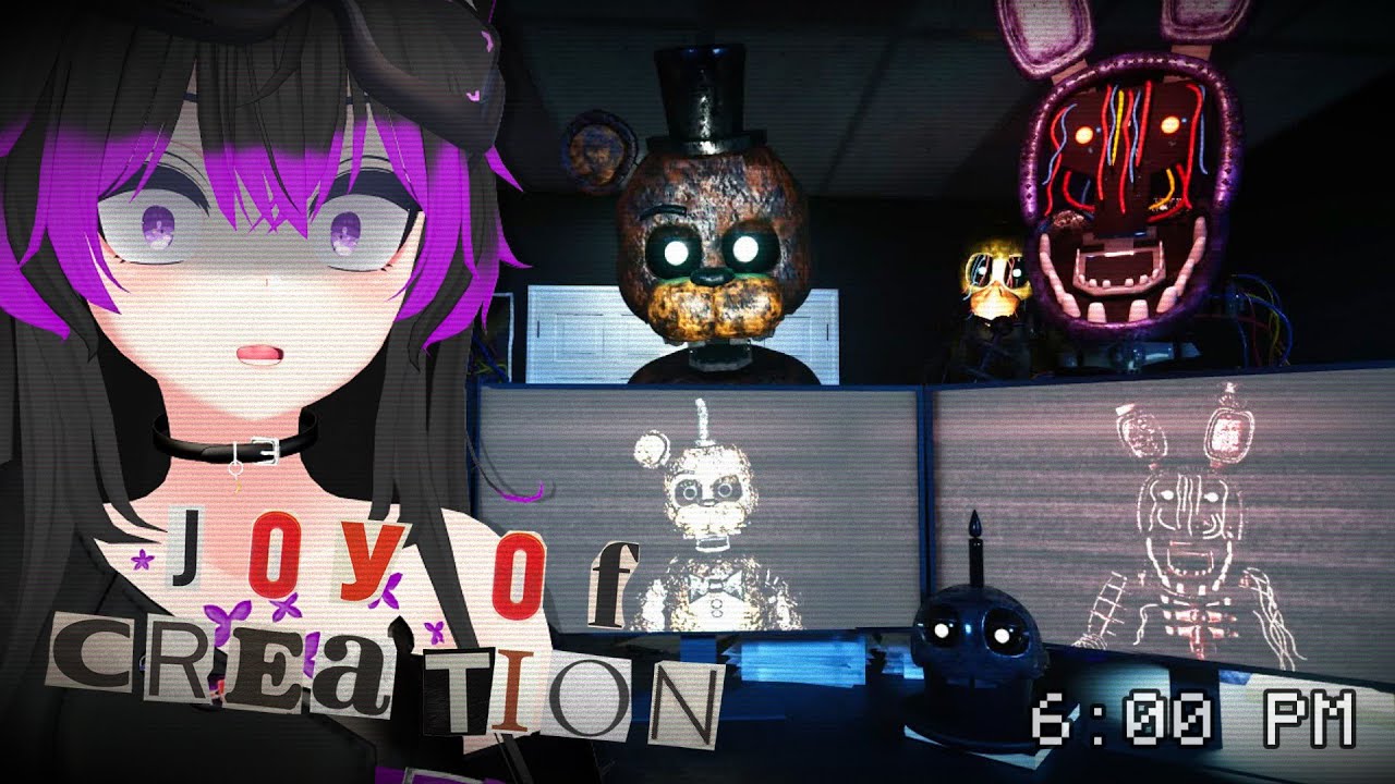 ESTE juego CASI me mata del SUSTO 💀 |  FNAF Joy of Creation