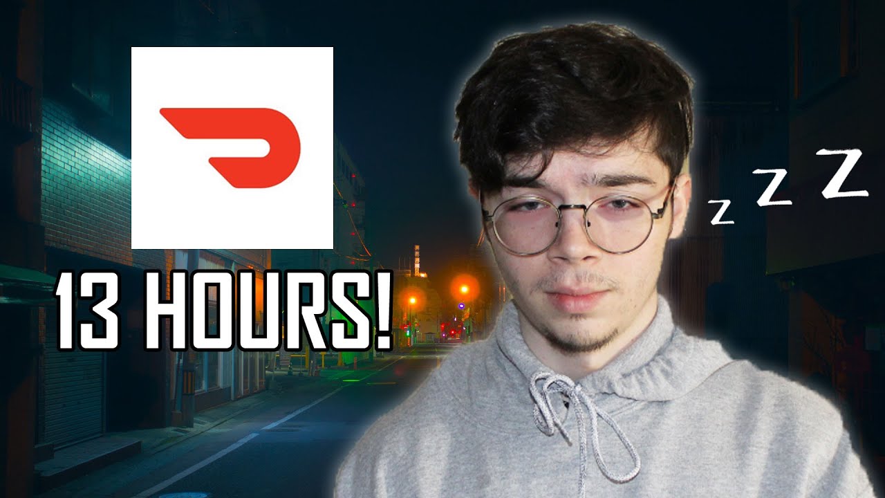 DOORDASH UNTIL MIDNIGHT! (13 HR SHIFT) Lunch until 12 AM!