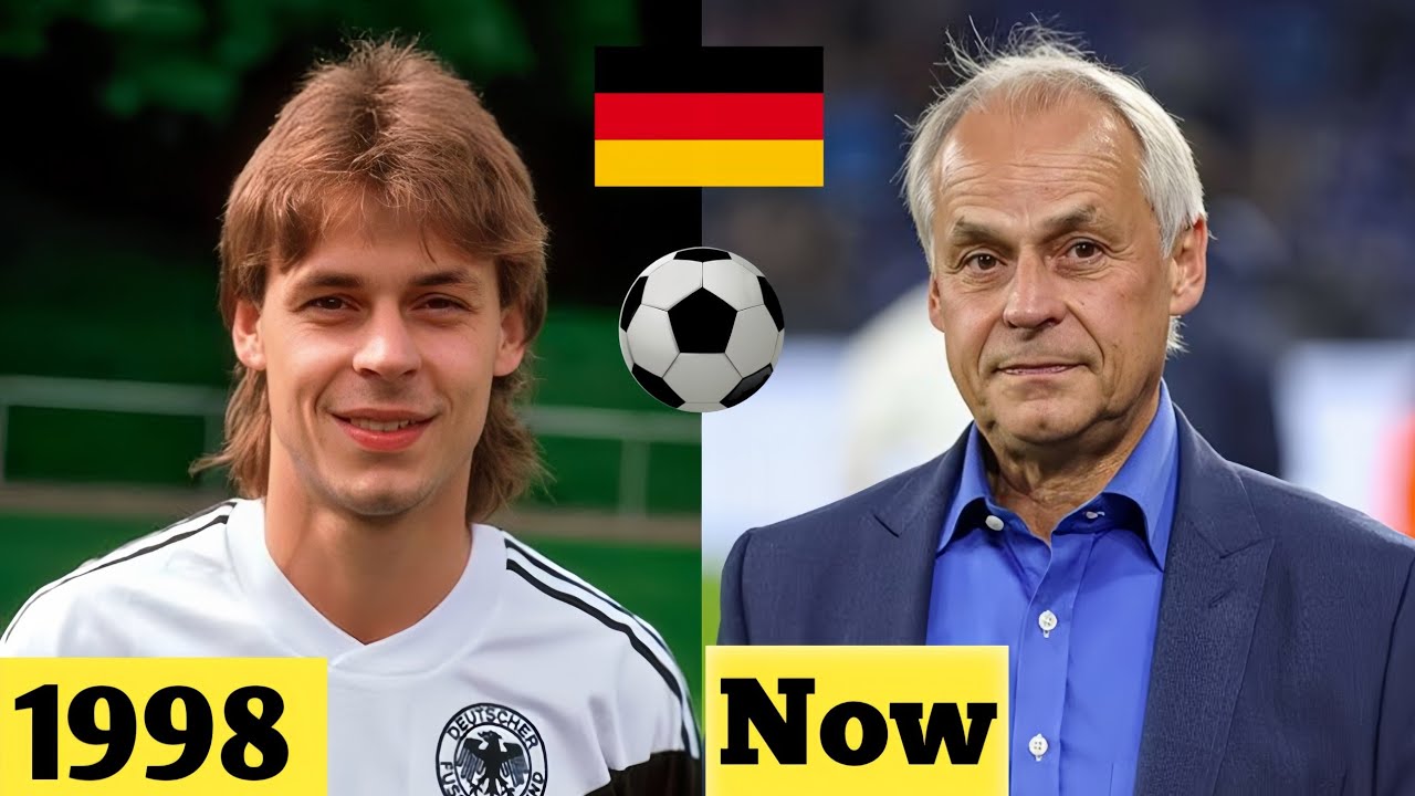 Germany 🇩🇪 World Cup 1998 Squad ⚽ Then and Now | Football Legends