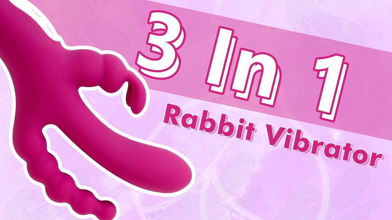 3 In 1 Rabbit Vibrator | THE BAD PEACH