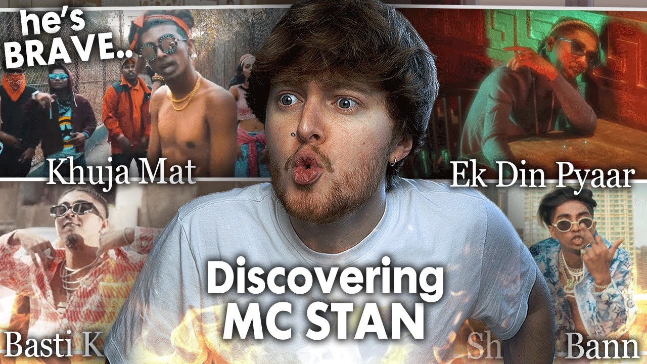 DISCOVERING MC STAN! (Ek Din Pyaar, Shana Bann, Basti Ka Hasti, Khuja Mat | Reaction)