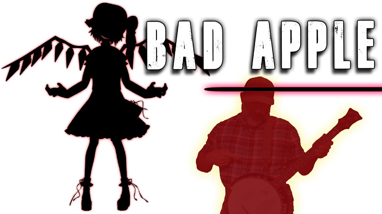 Touhou - Bad Apple - Banjo cover