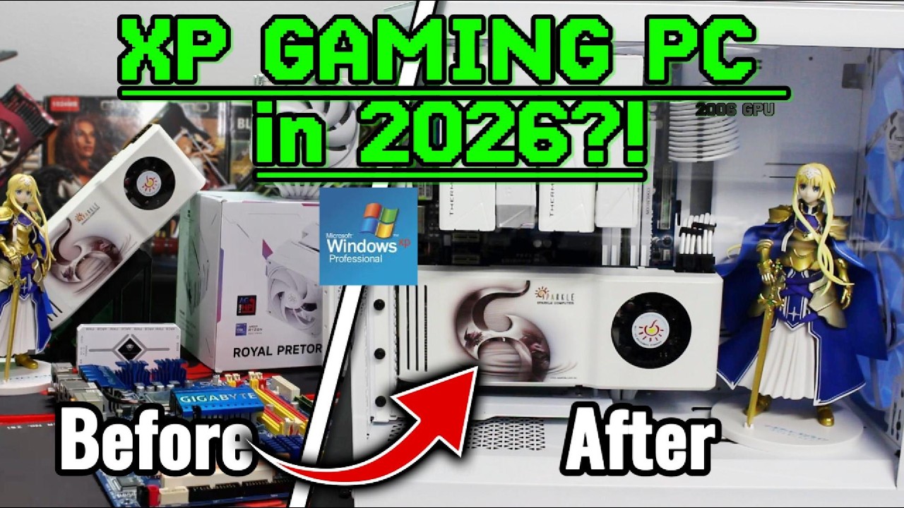Windows XP Gaming PC in 2026 – 2006 Hardware Build | Teil 3