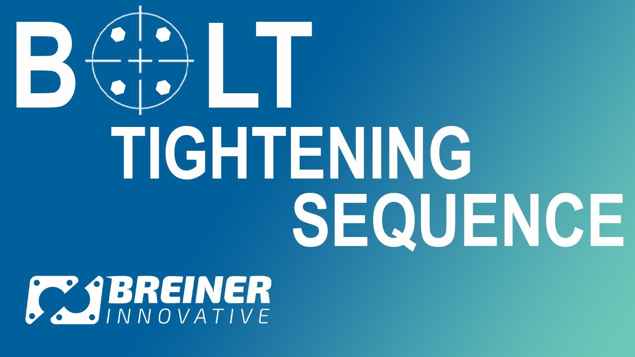 Flange Bolt Torque Tightening Sequence | Breiner Innovative