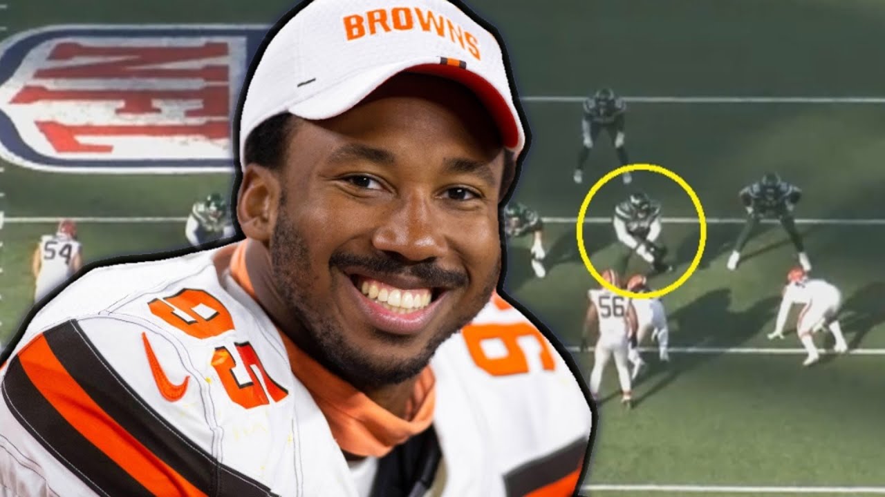 Film Study: Myles Garrett is UNBLOCKABLE for the Cleveland Browns