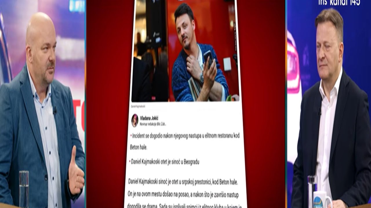 KO JE I ZAŠTO OTEO DANIELA KAJMAKOSKOG? Milović: 