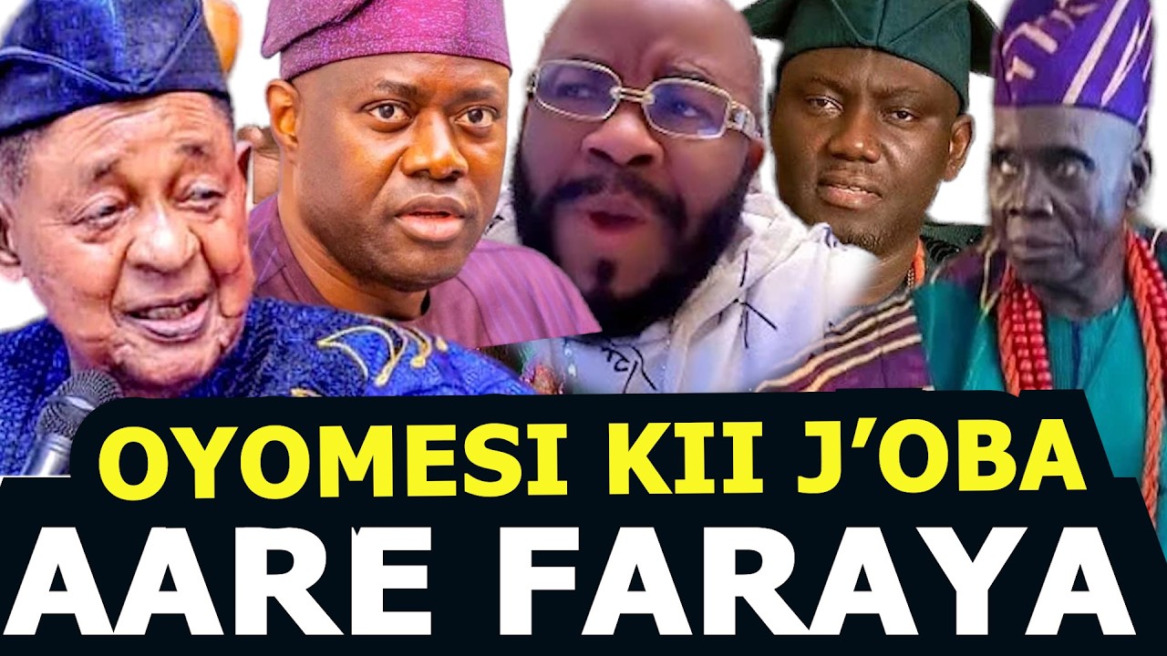 OYOMESI KII J'OBA LORI ALAAFIN OYO - AARE FARAYA LORI IGBESE SEYI MAKINDE TO FI OYOMESI J'OBA
