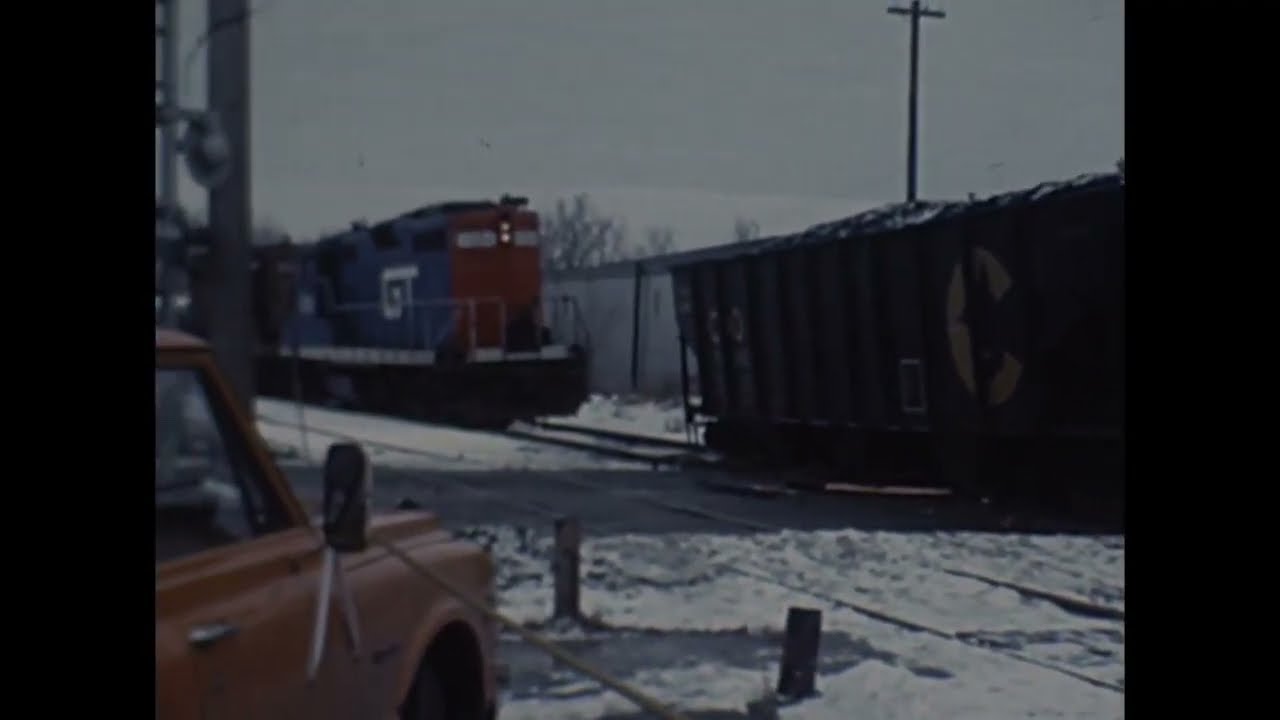 Aftermath of the December 6, 1978 Train Derailment (Flushing, Michigan)
