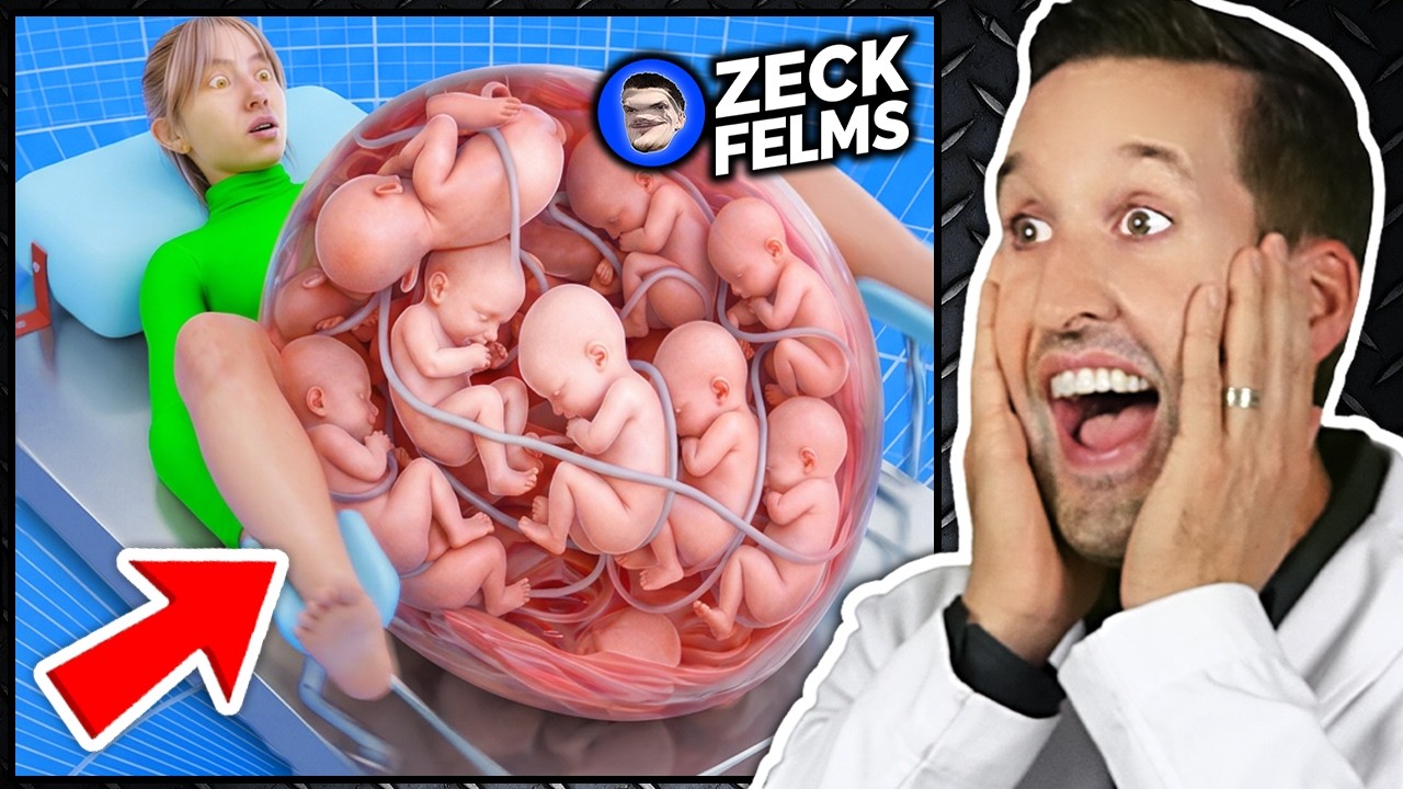 ВРАЧ смотрит на нелепые смерти клона Zack D. Films (Zeck Felms)
