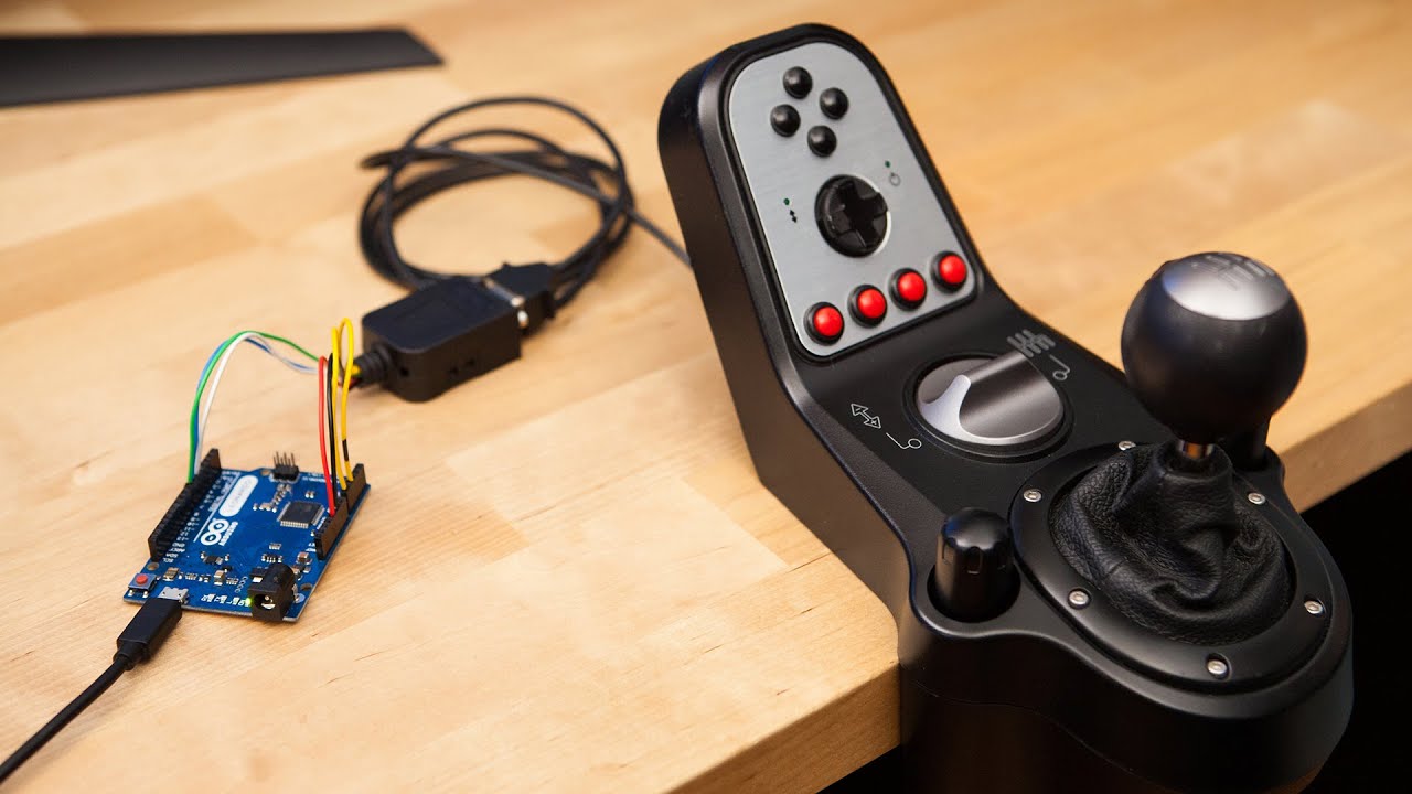 Самодельный USB-адаптер для переключения передач Logitech G25 (без пайки!)