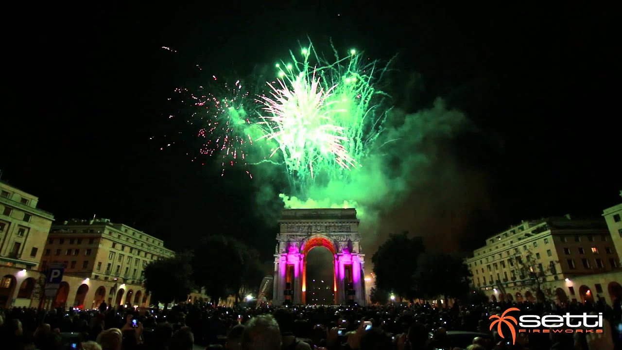 GenovAccesa 2014 - Il Buon Natale di Setti Fireworks- Merry Christmas by Setti Freworks