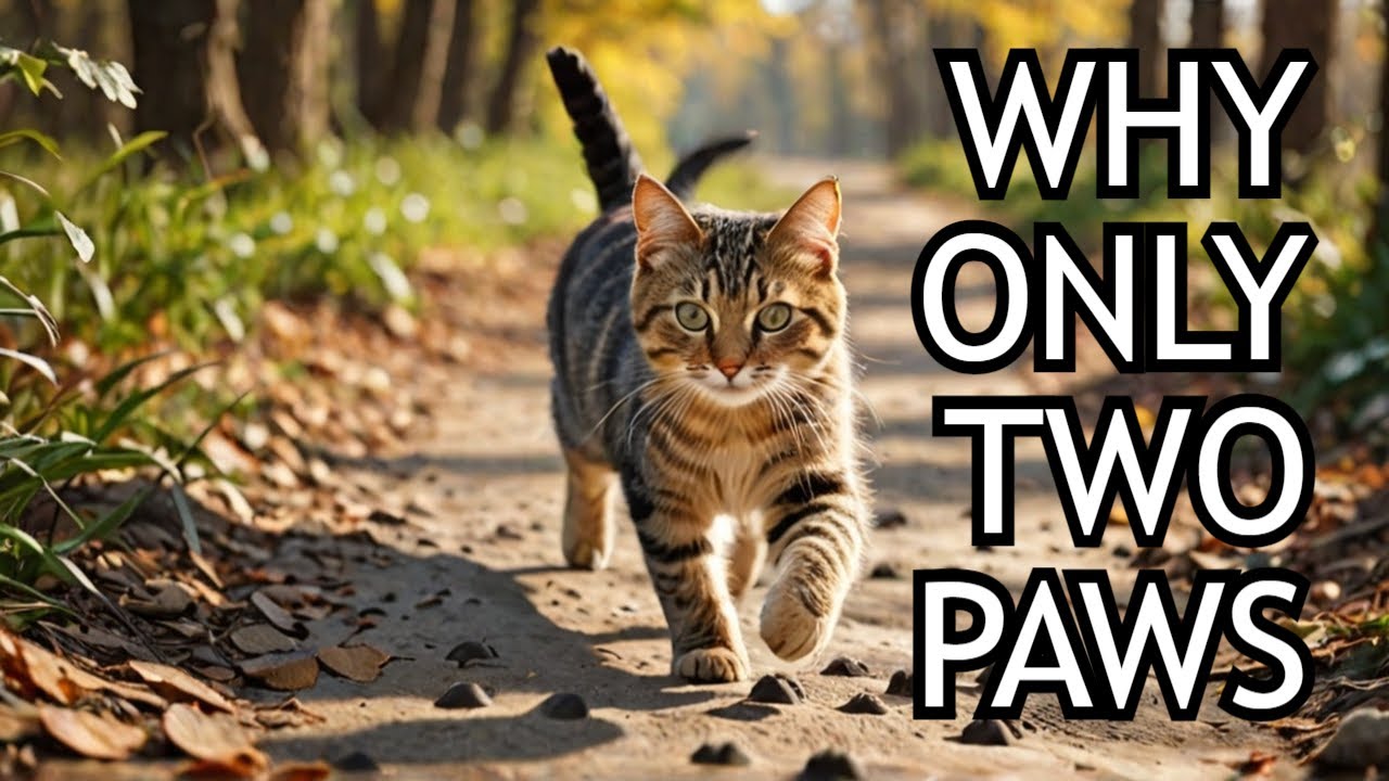 Why Do Cats Leave Two Footprints Despite Having Four Legs? | How Cats Walk Like Ninjas