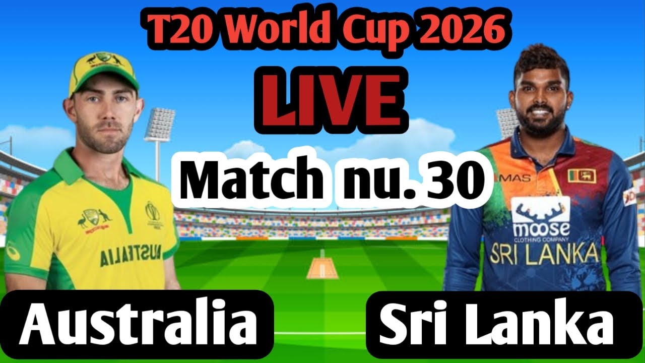 Oustrelia vs Sri Lanka LiVE streaming || T30 27 of 55 || Arunthapa vlog