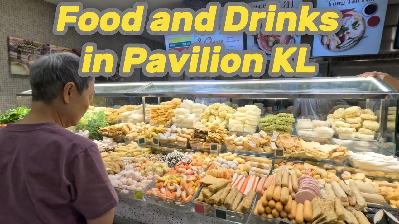 Food and Drinks in Pavilion Mall, Kuala Lumpur