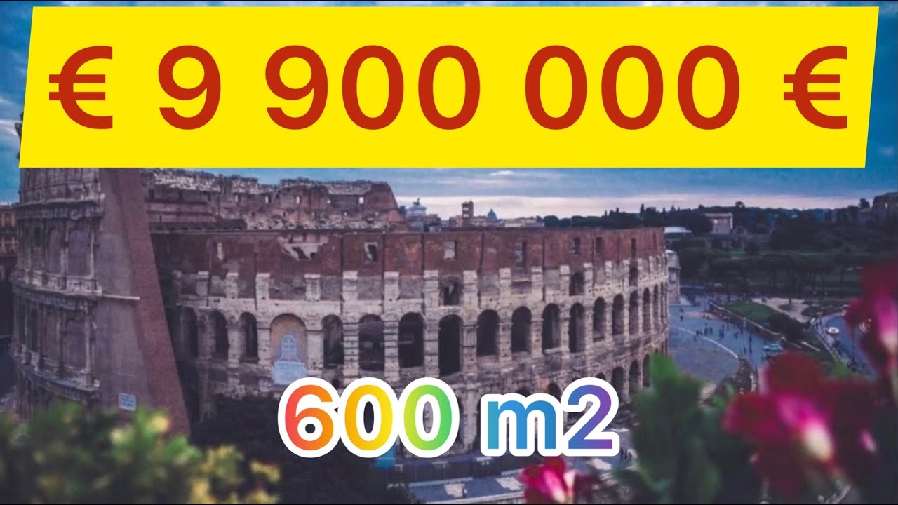 Top 15 Appartamenti più cari in italia a Roma da 4 000 000€ a 10 000 000€ appartamenti 2022 Febbraio
