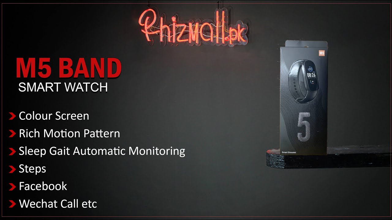 M5 Smart Bracelet-Partner of your health