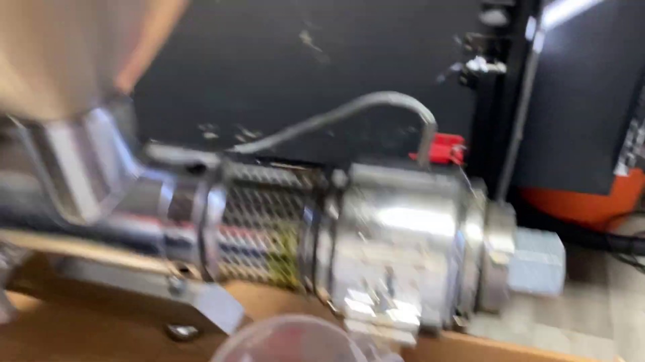 Hemp flowers and buds mixed with Coconuts cold press oil extraction.