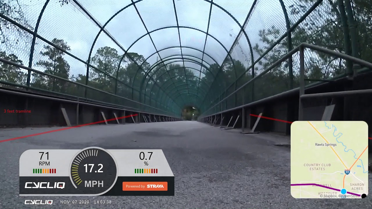 Greenspeed Aero Recumbent Trike Longleaf Trace 07NOV20 Jackson Station to USM