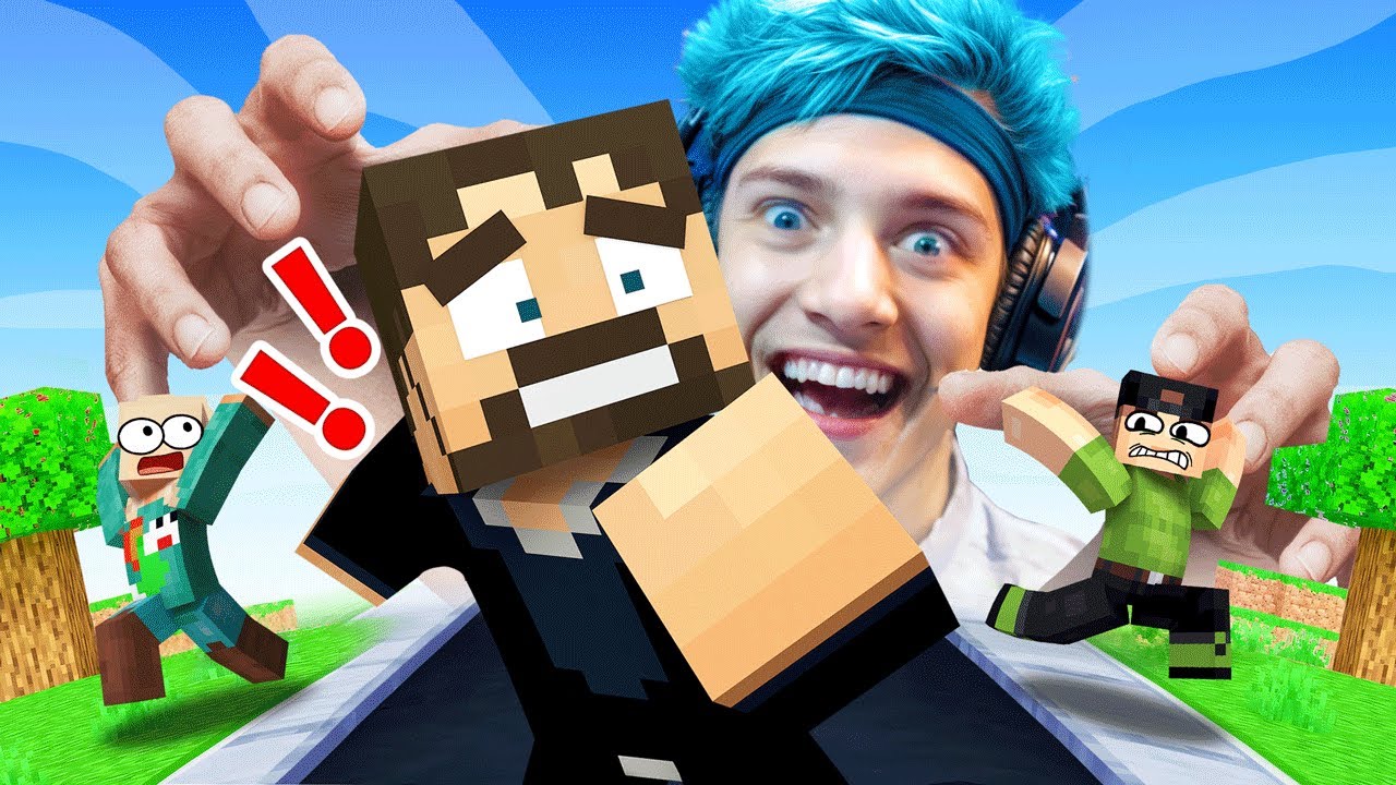 NINJA is Trying To Kill ME! Minecraft Hide and Seek!