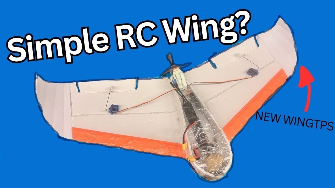 SIMPLE Diy RC Foamboard Wing