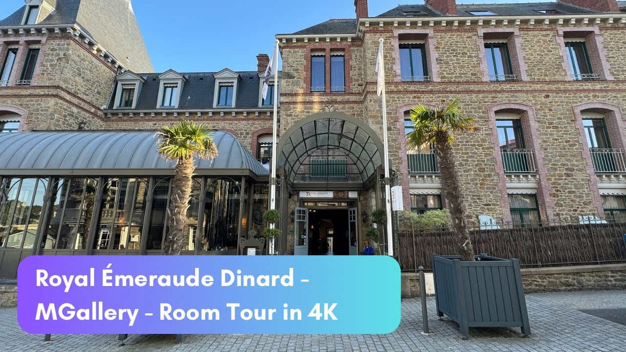 [4K] Royal Émeraude Dinard MGallery -  Classic Room with double bed | Dinard, France, Aug. 2024