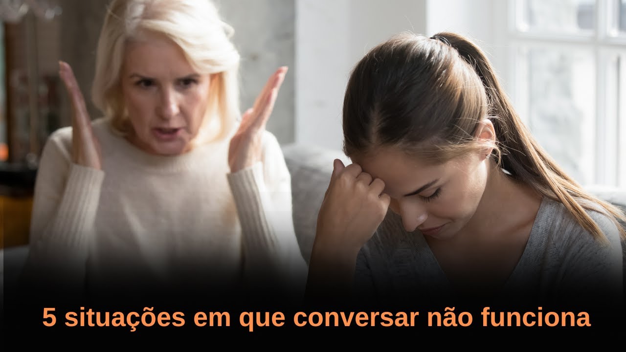 Como saber quando conversar não resolve