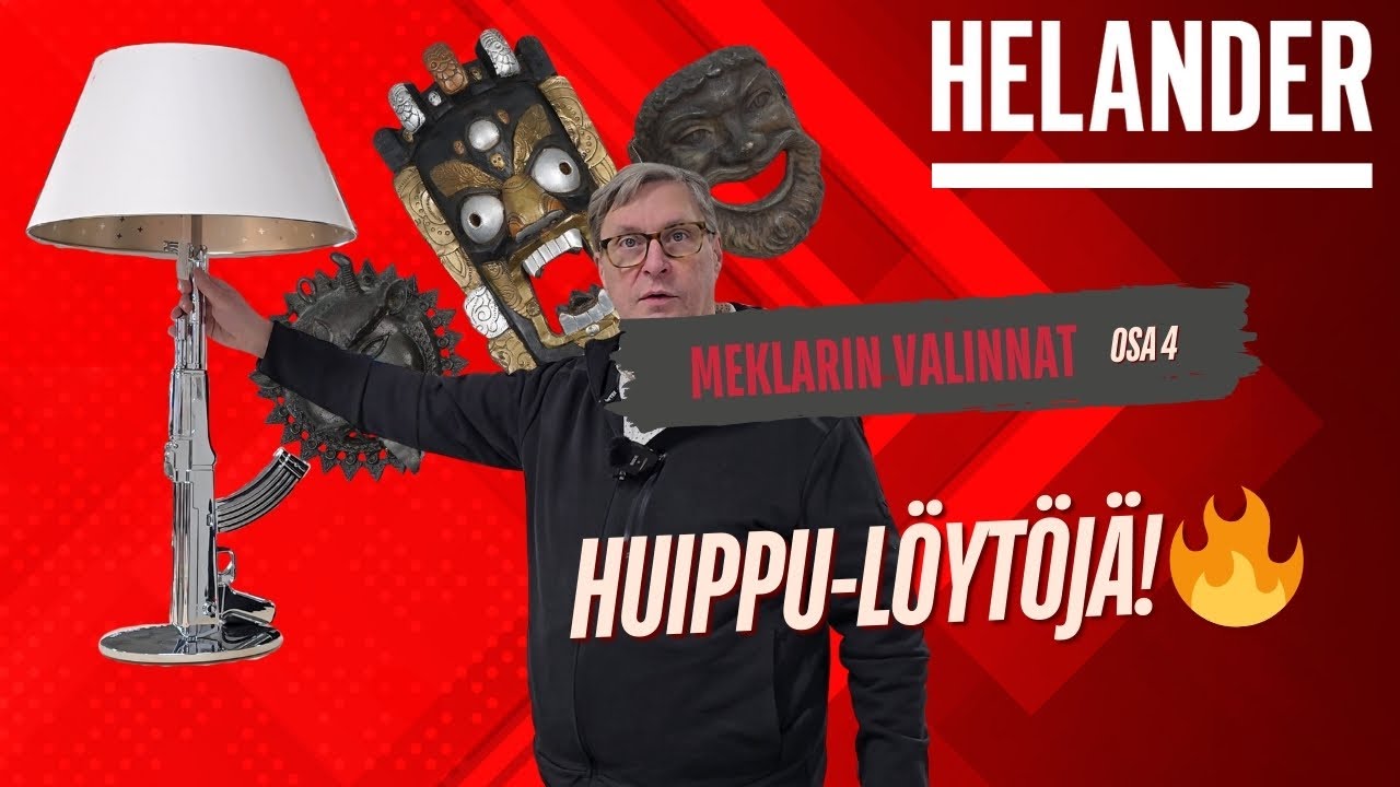 Meklarin valinnat – Design-lasi, posliini ja upeimmat koriste-esineet