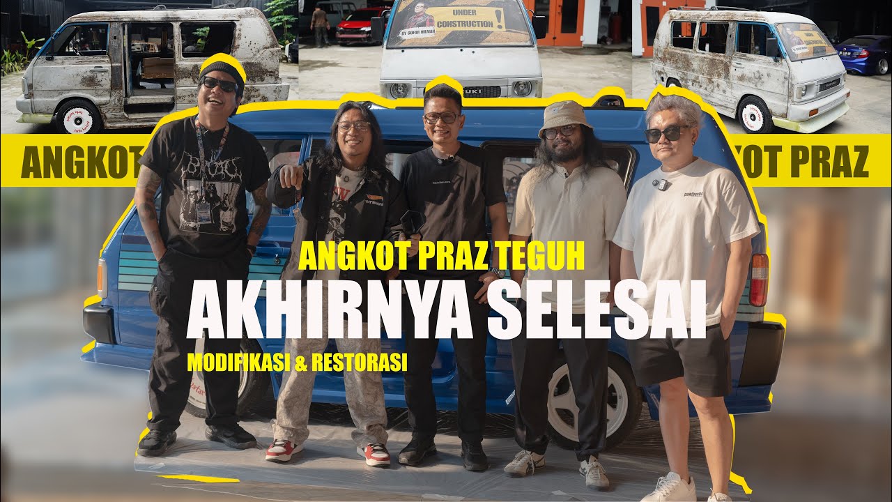 YANG KALIAN TUNGGU-TUNGGU‼️ PROSES PENGERJAAN ANGKOT PRAZ TEGUH PROJECTNYA AVENGERS MINANG