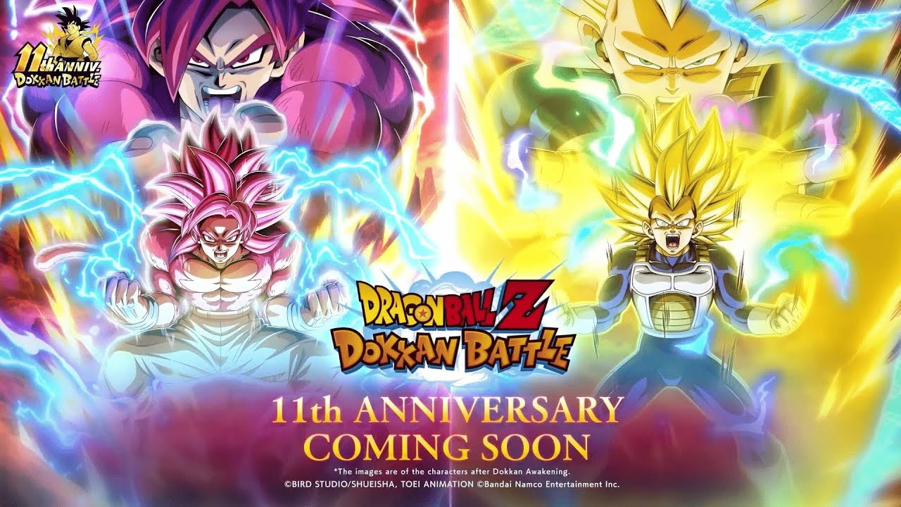 //// GOKU SSJ4 ET VEGETA SSJ3 DAIMA ADULTE ARRIVE POUR LES 11 ANS DE DOKKAN BATTLE !!! ////
