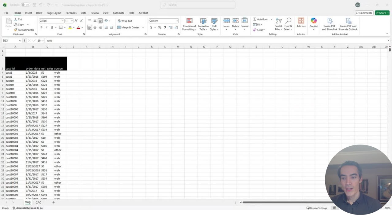 How to Calculate Customer Lifetime Value (CLV) in Excel | Step-by-Step Cohort Analysis Tutorial
