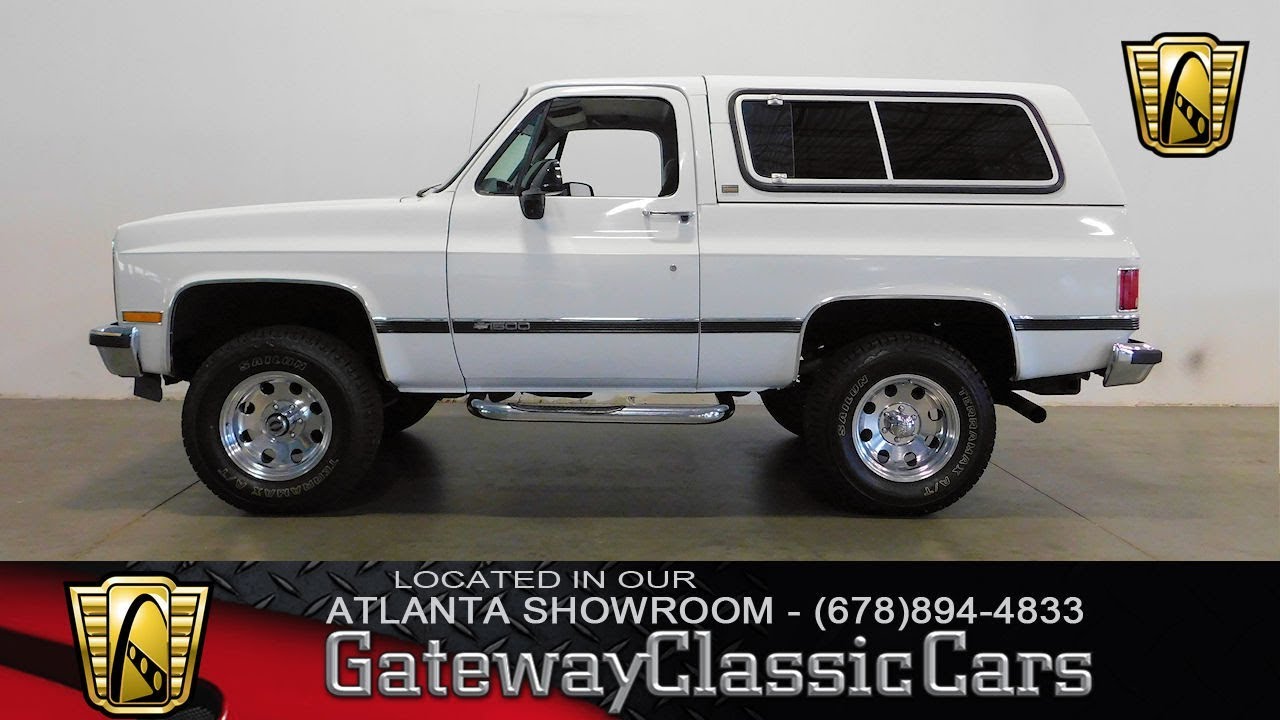 1991 Chevrolet V10 Blazer Gateway Classic Cars of Atlanta #788