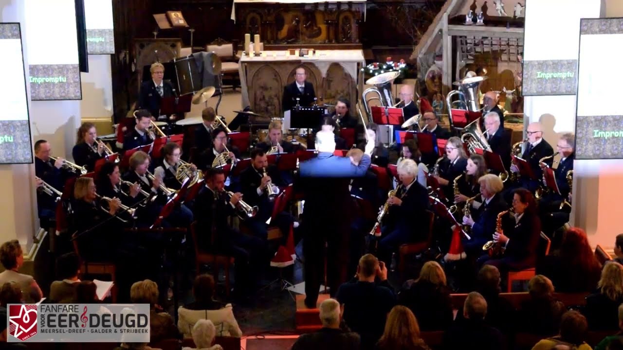 Impromptu performed by the Fanfare voor Eer en Deugd
